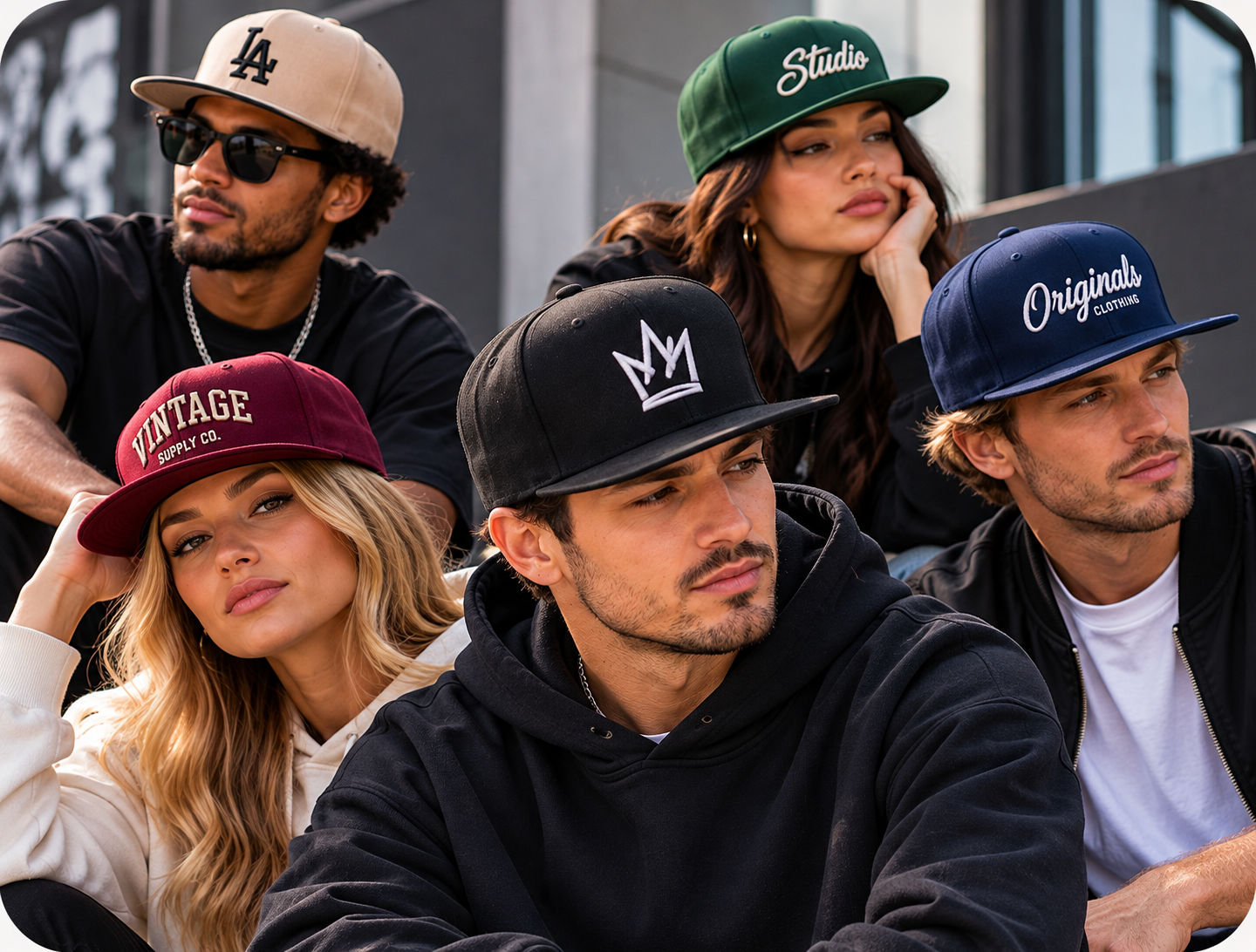 Clothing Brands embroidered cap