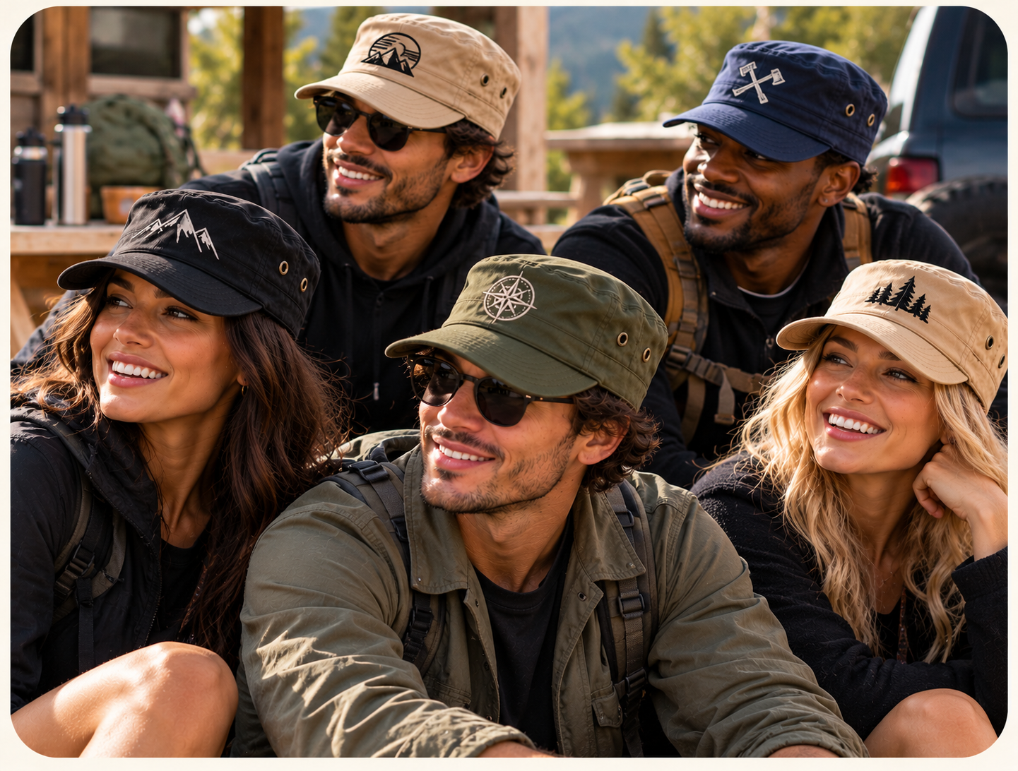 Community Groups Military Caps