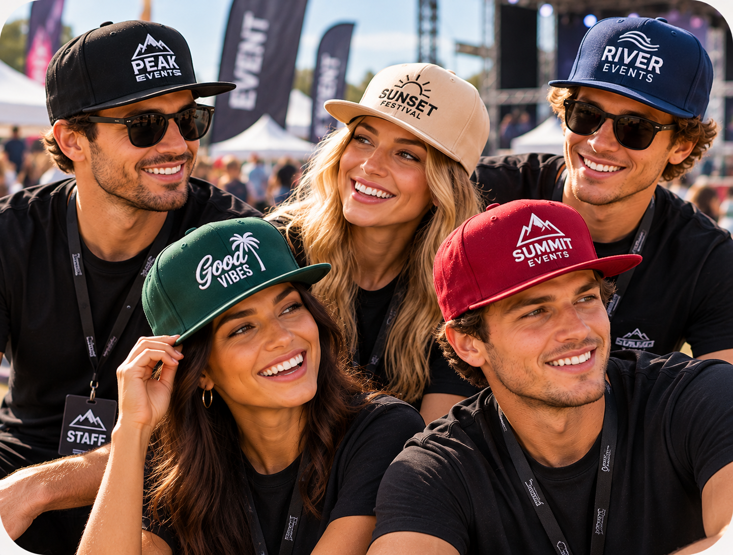 Events & Promotions embroidered cap