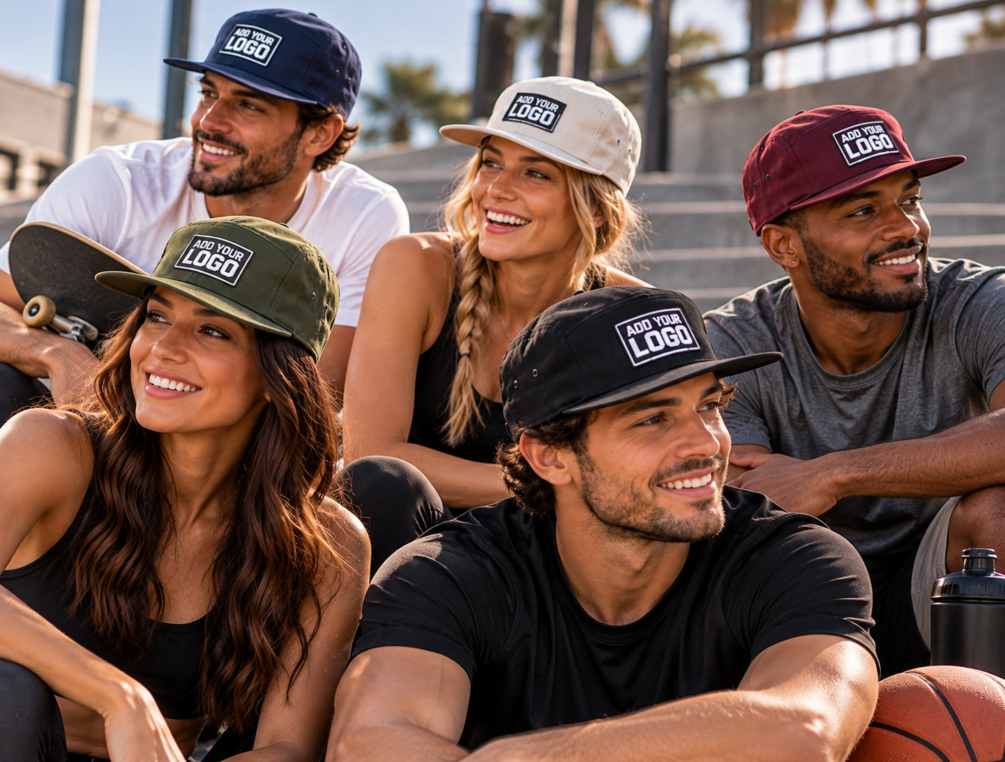 Sports & Lifestyle Communities 5 Panel Caps
